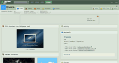 Desktop Screenshot of draganja.deviantart.com