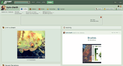 Desktop Screenshot of kure-chanih.deviantart.com