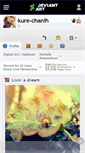 Mobile Screenshot of kure-chanih.deviantart.com