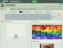 Tablet Screenshot of joeleneybeaney.deviantart.com