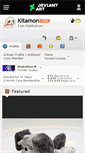 Mobile Screenshot of kitamon.deviantart.com