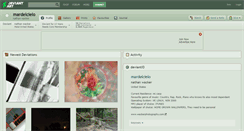 Desktop Screenshot of mardelcielo.deviantart.com