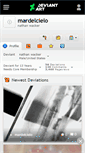 Mobile Screenshot of mardelcielo.deviantart.com