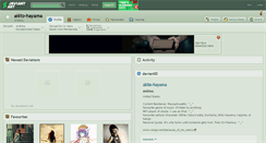 Desktop Screenshot of akito-hayama.deviantart.com