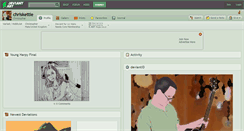 Desktop Screenshot of chriskettle.deviantart.com
