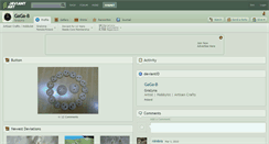Desktop Screenshot of gaga-b.deviantart.com