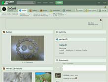 Tablet Screenshot of gaga-b.deviantart.com