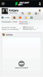Mobile Screenshot of kotjara.deviantart.com