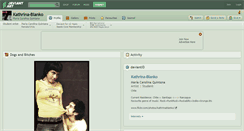 Desktop Screenshot of kathrina-blanko.deviantart.com