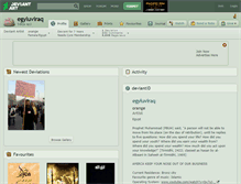 Tablet Screenshot of egyluviraq.deviantart.com