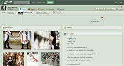 Desktop Screenshot of cosplaypro.deviantart.com