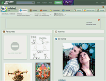 Tablet Screenshot of miiabel.deviantart.com