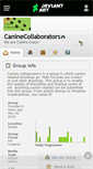 Mobile Screenshot of caninecollaborators.deviantart.com