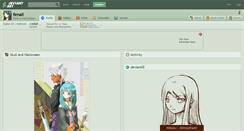 Desktop Screenshot of fenali.deviantart.com
