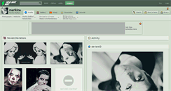 Desktop Screenshot of marikina.deviantart.com