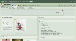 Desktop Screenshot of metayoshi0.deviantart.com
