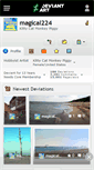 Mobile Screenshot of magical224.deviantart.com