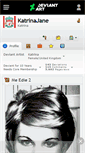 Mobile Screenshot of katrinajane.deviantart.com