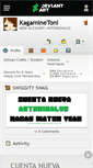 Mobile Screenshot of kagaminetoni.deviantart.com