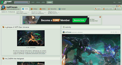 Desktop Screenshot of iosifchezan.deviantart.com