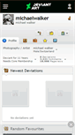 Mobile Screenshot of michaelwalker.deviantart.com