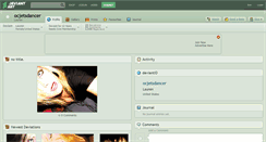 Desktop Screenshot of ocjetsdancer.deviantart.com