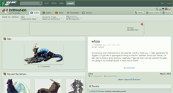 Desktop Screenshot of driftwolf400.deviantart.com