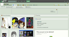 Desktop Screenshot of jemcope.deviantart.com