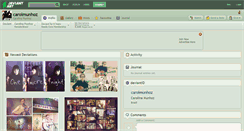 Desktop Screenshot of carolmunhoz.deviantart.com