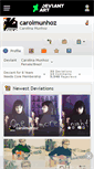 Mobile Screenshot of carolmunhoz.deviantart.com