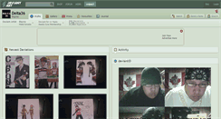 Desktop Screenshot of delta36.deviantart.com