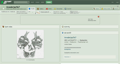 Desktop Screenshot of invaderjaz567.deviantart.com