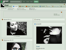Tablet Screenshot of enael.deviantart.com
