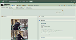 Desktop Screenshot of margohell.deviantart.com