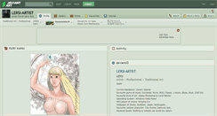 Desktop Screenshot of lersi-artist.deviantart.com