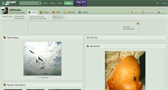 Desktop Screenshot of milimoon.deviantart.com