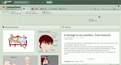 Desktop Screenshot of comictorpixels.deviantart.com