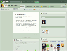 Tablet Screenshot of naruko-fans.deviantart.com