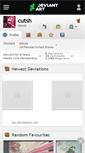 Mobile Screenshot of cutsh.deviantart.com