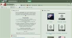 Desktop Screenshot of fem-beauty.deviantart.com