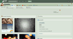 Desktop Screenshot of mohaddisa.deviantart.com