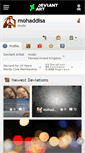 Mobile Screenshot of mohaddisa.deviantart.com