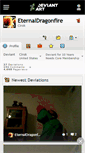 Mobile Screenshot of eternaldragonfire.deviantart.com