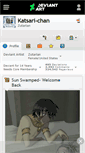 Mobile Screenshot of katsari-chan.deviantart.com