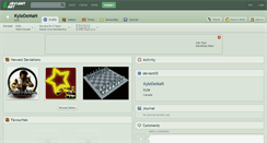 Desktop Screenshot of kyledeman.deviantart.com