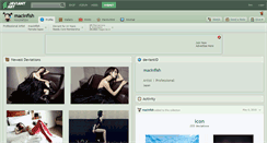 Desktop Screenshot of macinfish.deviantart.com