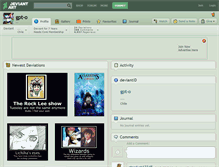 Tablet Screenshot of gpt-o.deviantart.com