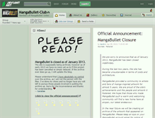 Tablet Screenshot of mangabullet-club.deviantart.com