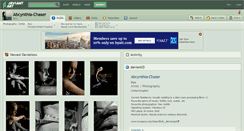 Desktop Screenshot of abcynthia-chaser.deviantart.com