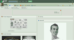 Desktop Screenshot of honti.deviantart.com